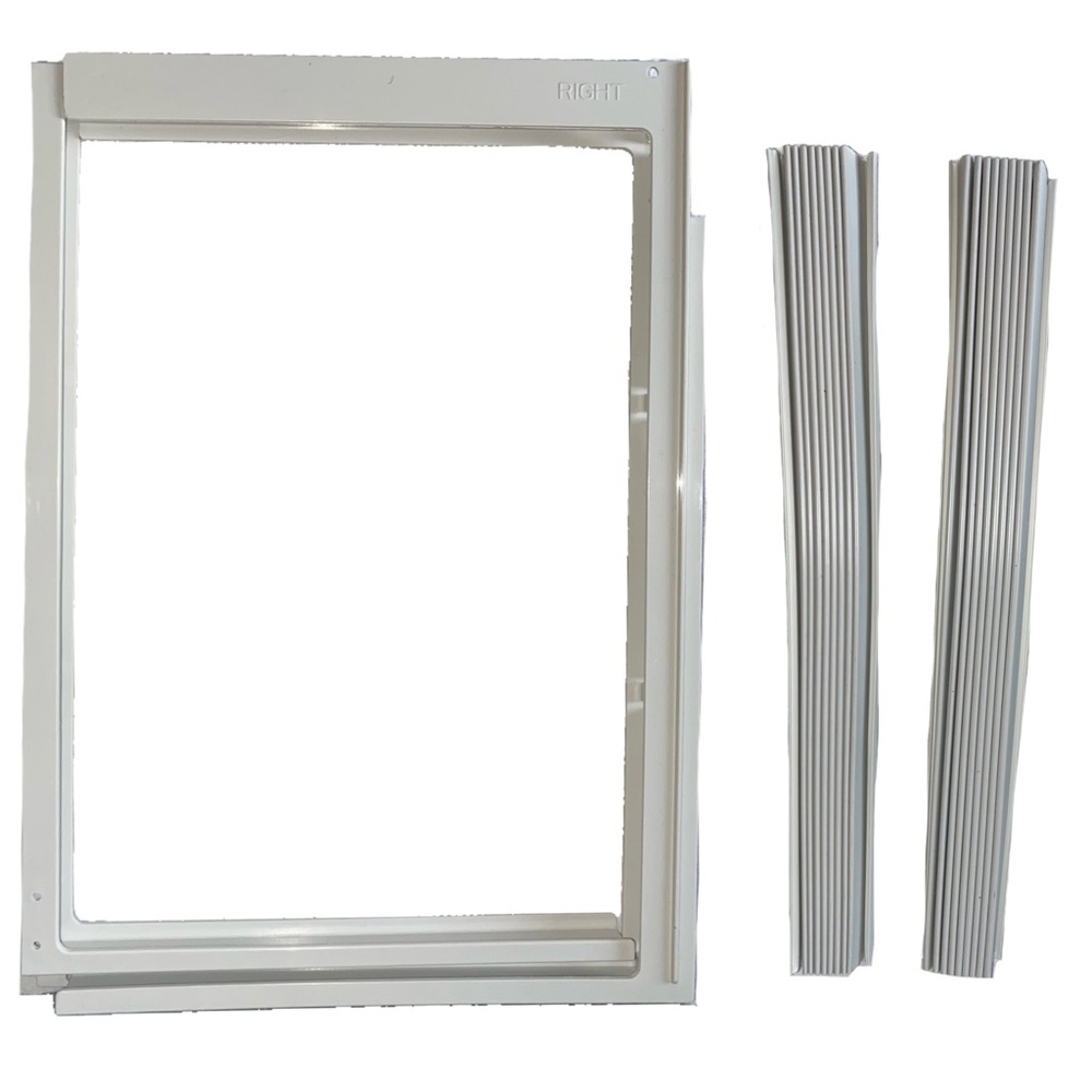 Mxclimate Window Air Conditioner Side Panels with Frame, for ACs 10,000 BTU